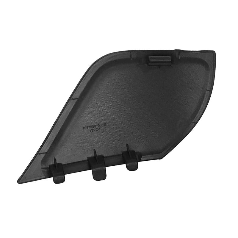 Front Bumper Right Hook Eye Cover Cap For Tesla Model X 2016 2017 2018 2019 2020 2021 1057056-00-D Tow Eye Cap Replacement Part