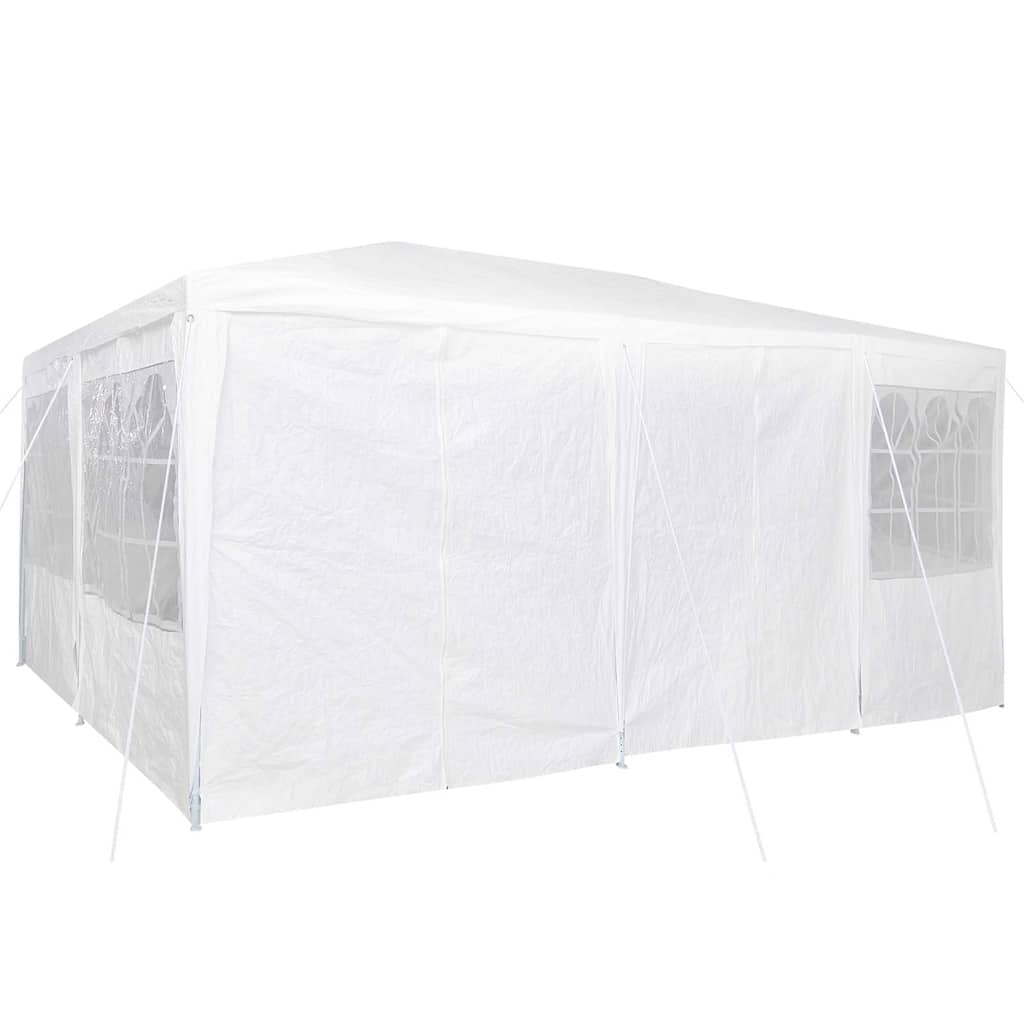 Party Tent White 600 X 400 X 266 Cm Polyethylene