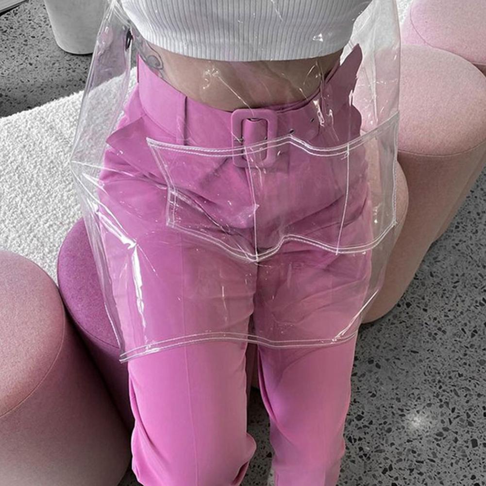 Fashion Kitchen Apron Oil Resistant Waterproof Clear Apron Unisex TPU for Kitchen Hair Salon Barber Barista Household Supplies