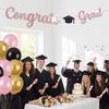Glitter Decor Graduation Party Banner Garland Graduation Hanging Banner  Photo Background