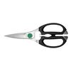 Kiya Edelweiss Kitchen Scissors, Made In Japan (Black)