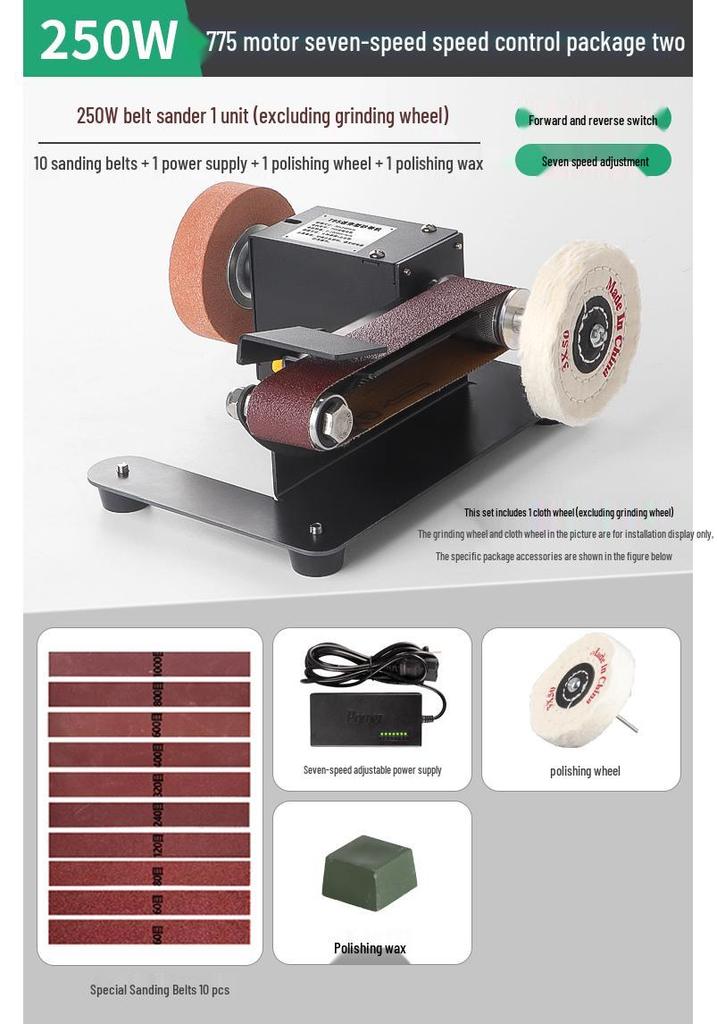 Compact Electric Knife Sharpener & Mini Belt Sander