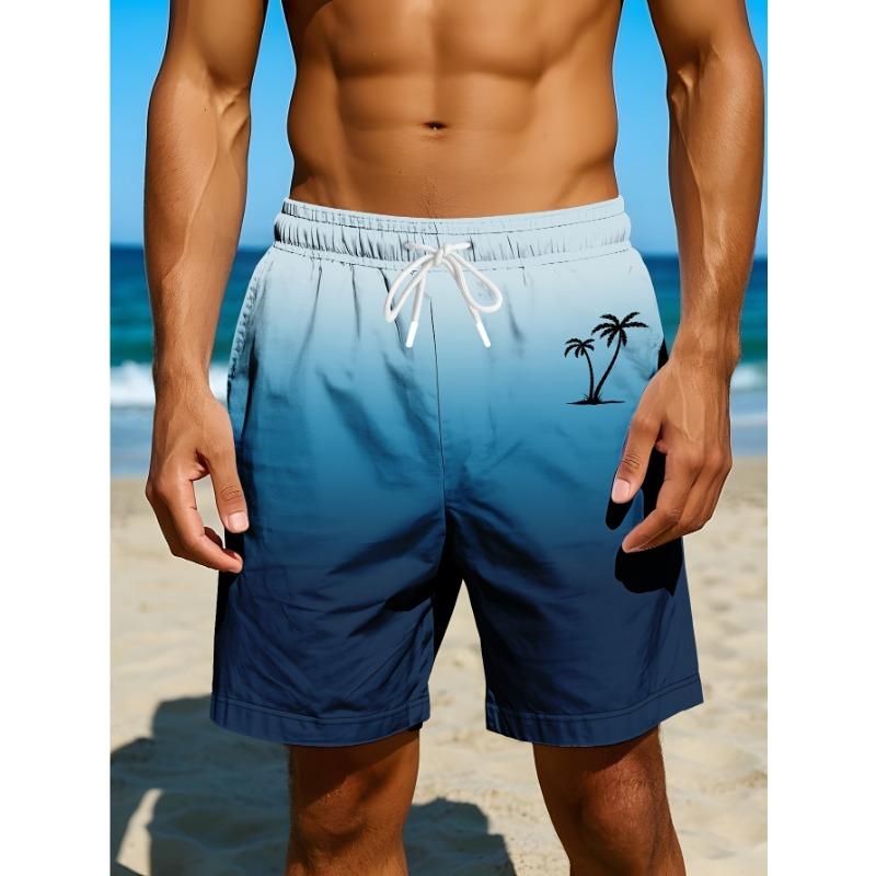 New! Cool beach shorts, cool and creative personality, 3D printed beach casual pants for summer street S