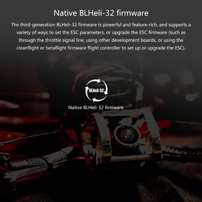 XRotor FPVs ESC 4-in-1 ESC 65A BLHeli_32 128K Module Board 3-6S o for Drones Replacement Spare Part