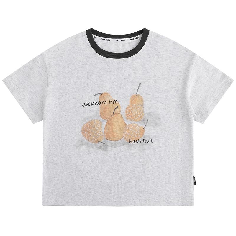 Little Elephant Hamm Boys Cooling Pure Cotton T-Shirt 160