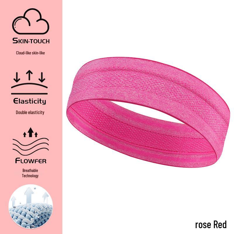 

Нескользящая силиконовая спортивная повязка на голову – Впитывающая, бесшовная повязка для бега и йоги