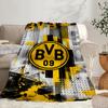 Borussia Fcfc Portable Blanket/Soft Blanket Bedding Blanket Suitable for Travel Camping Living Rooms Offices Sofas Fan Gifts