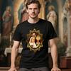 Our Lady of Fatima Rosary Prayer Holy Blessed Mary Catholic T-Shirt Short Sleeve Unisex Can Be