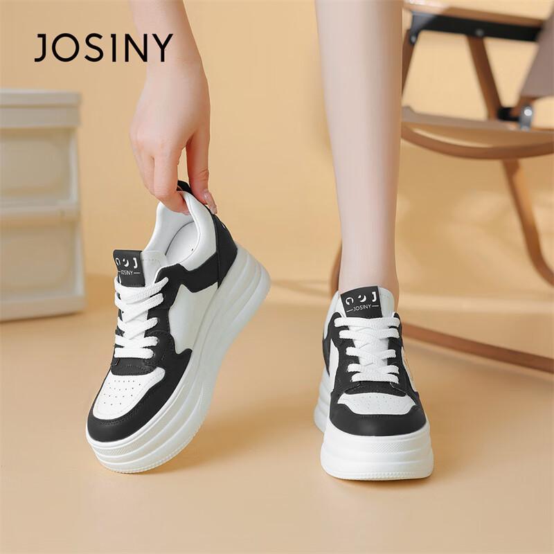 Josiny Women s Platform Casual Sneakers 38