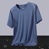 T-shirt Short Sleeved Sports Men's Quick Drying T-shirt Ice Silk Breathable Fitness Suit Casual Loose Fitting T-shirt