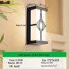 LED Waterproof Outdoor Wall Lamp for Balcony, Villa, Courtyard, and Bedroom - Modern Chinese Style