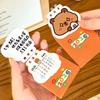 2026 Mini Capybara Desk Calendar Pocket Portable Daily  Calendar Planner Desktop Decoration Office Stationery