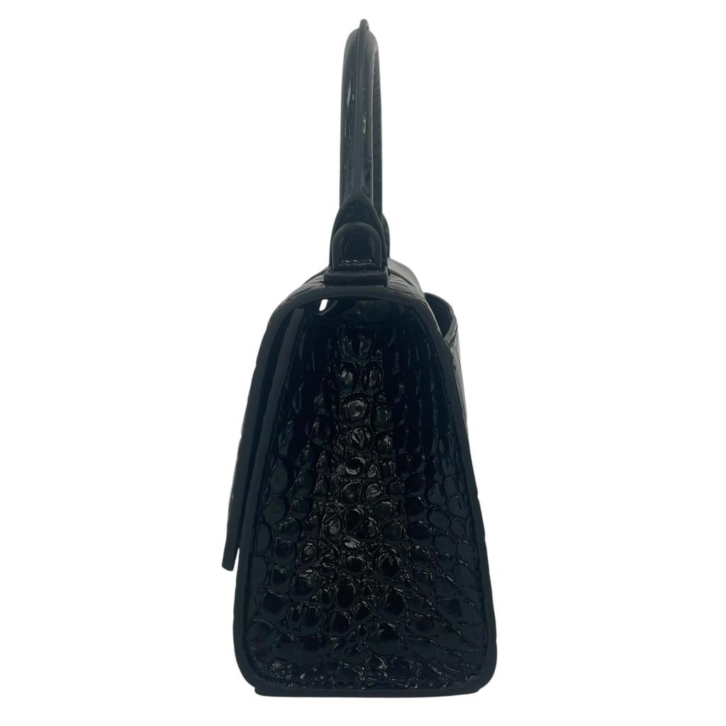 BALENCIAGA / Black / Handbag / Hourglass / Model Number 592833 / WOMEN
