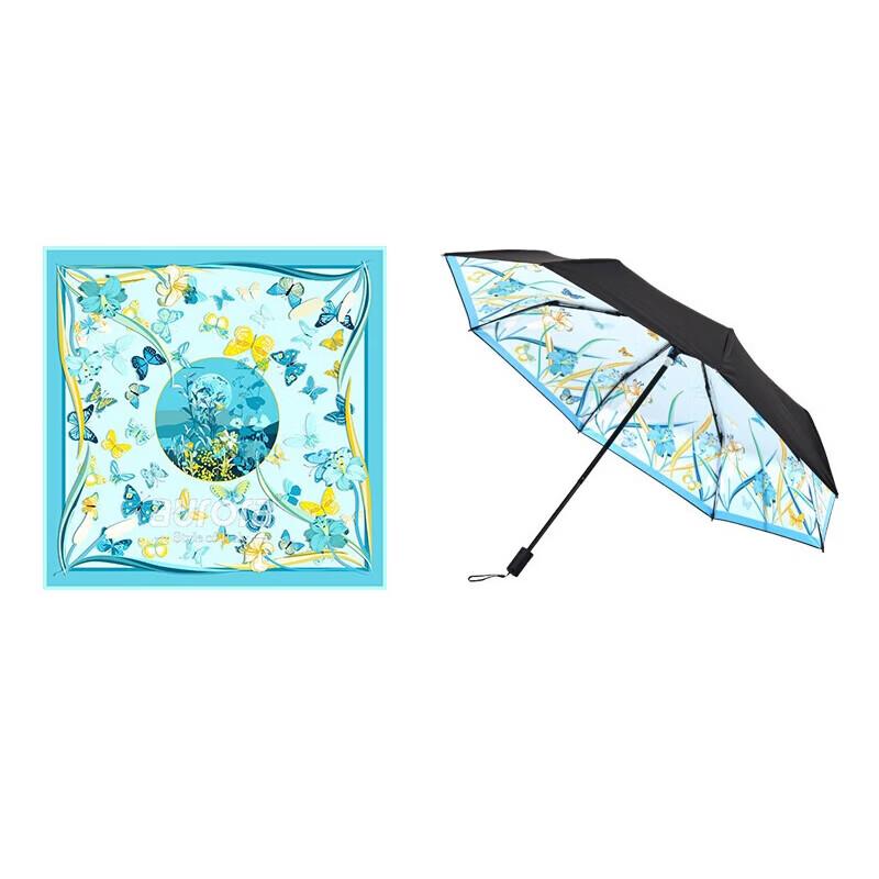 Aurora Midsummer Night s Dream Silk Scarf & Umbrella Gift Set