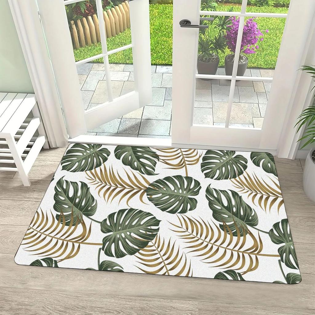 Küchenmuster Kleiner Teppich Boden Fußmatte Rutschfest Weich Modern Stilvoll für Wohnzimmer Eingang Schlafzimmer Dekor INS