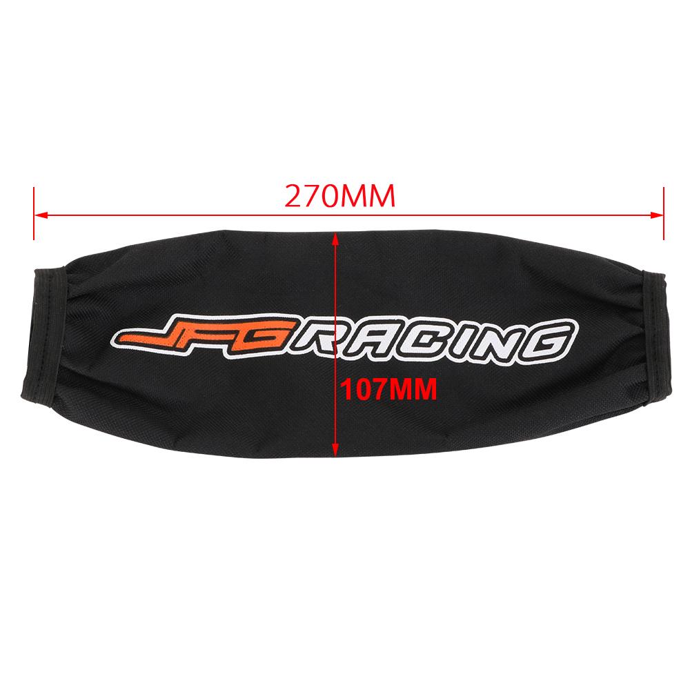Motorcycle 270mm 350mm Rear Fork Shock Absorber Cover Protector Guard Suspension Cover Wrap Set For ATV Quad Dirt Bike Motocross