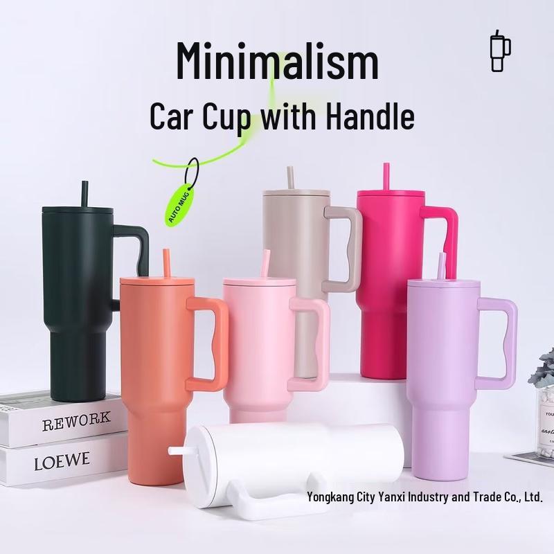 Portable Double-Layer Insulated Stainless Steel Tumbler