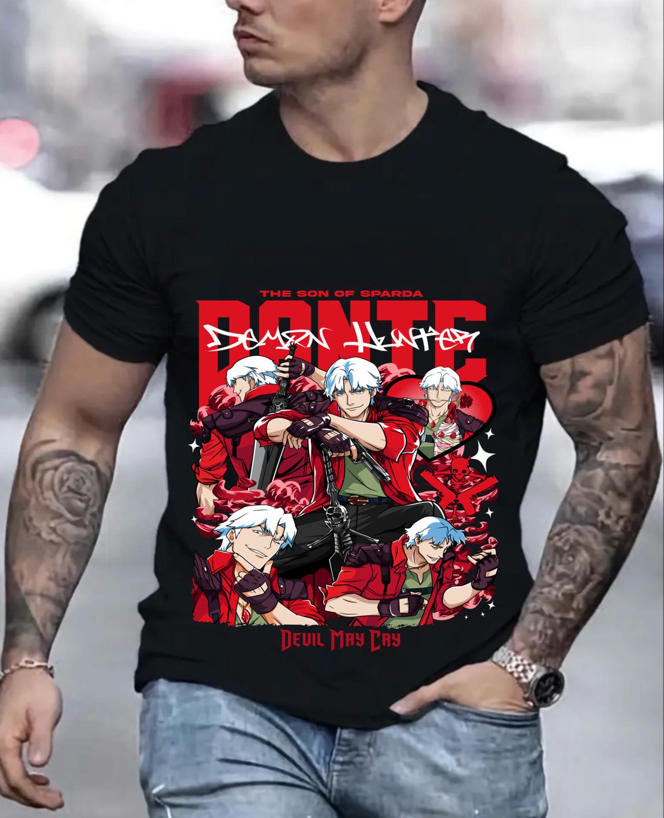 Унисекс футболка Dante Shooting DMC Premium, Унисекс футболка May Cry DMC3 Premium S