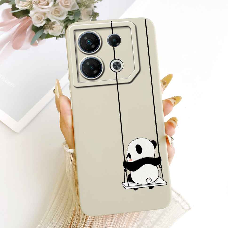 Pour Infinix GT 10 Pro 5G X6739 Étui Mode Fleurs Colorées Complète Housse Souple en Silicone Pour Infinix GT 10Pro 10 pro 5G Étuis de Téléphone