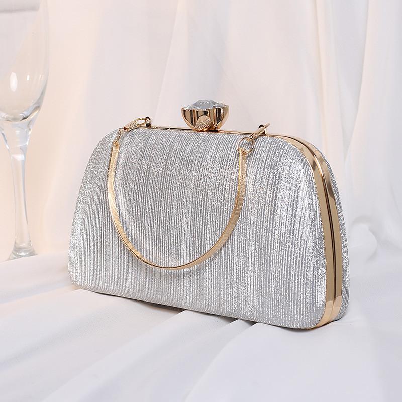 

Stylish Square Party Purse With Pu Material For Special Occasions серебряный