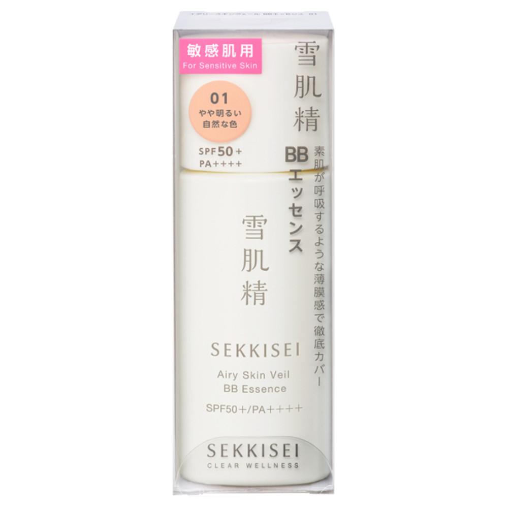 KOSE Sekkisei Clear Wellness Airy Skin Veil BB Essence 30ml 02 Regular Natural  01 Light Natural