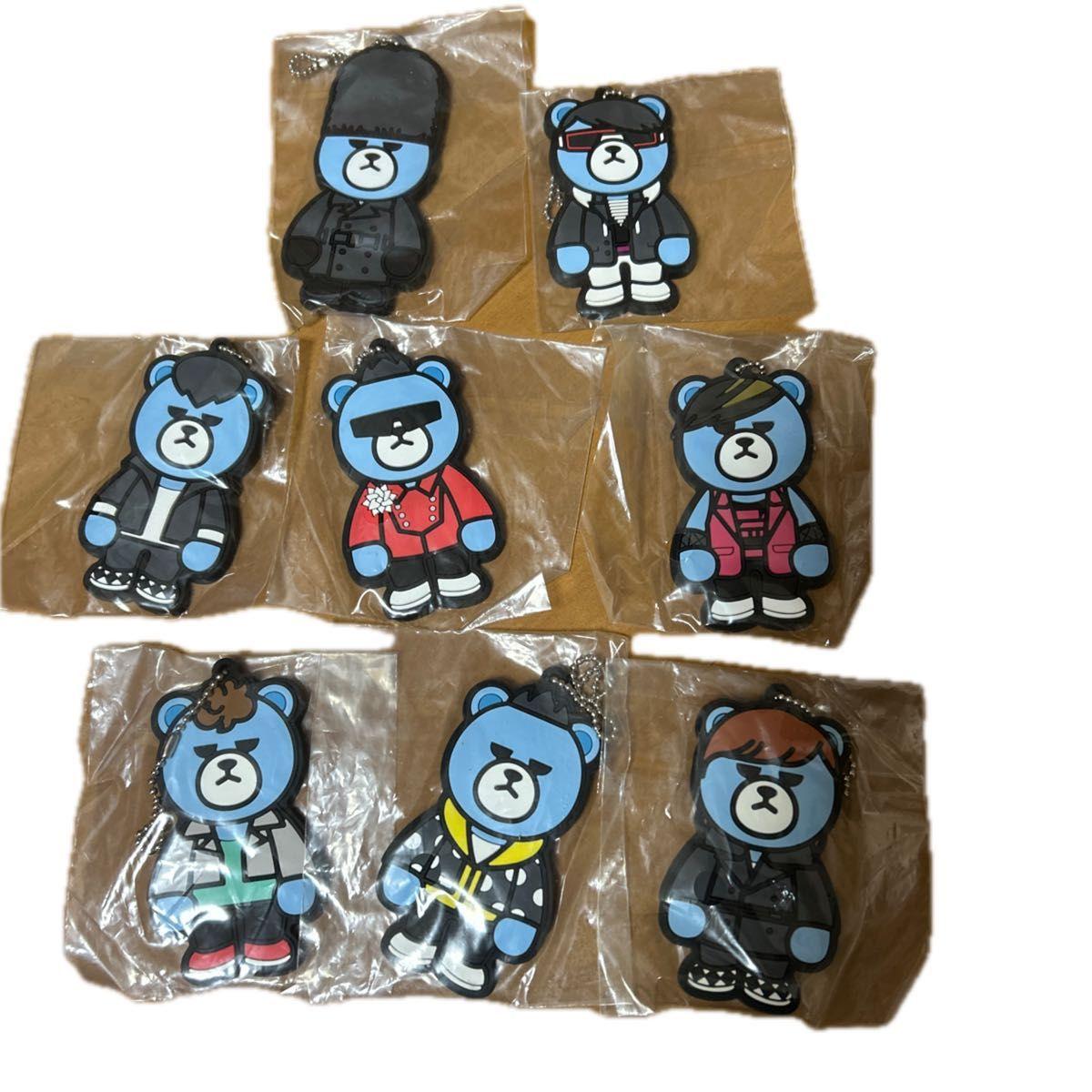 Used BIGBANG rubber strap set
