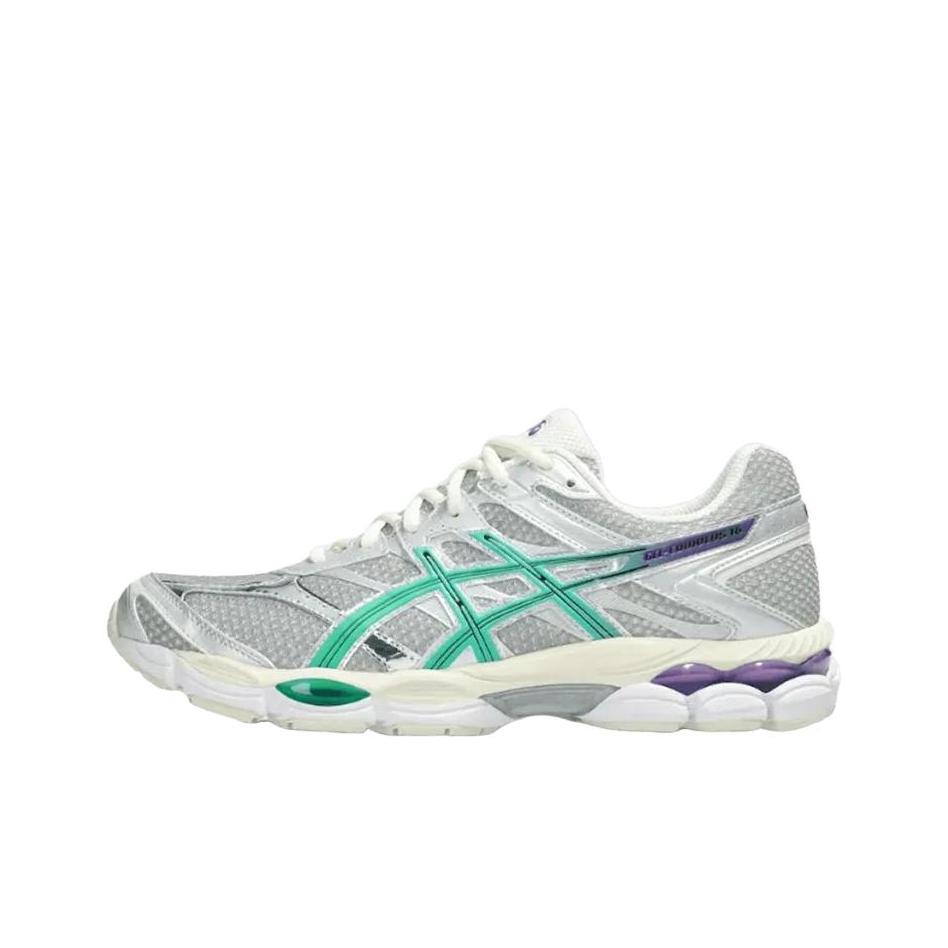 

ASICS Gel Cumulus 16 Tomo Unisex Sneakers Silver Cream Malachite-Green 1203A990-100 43.5