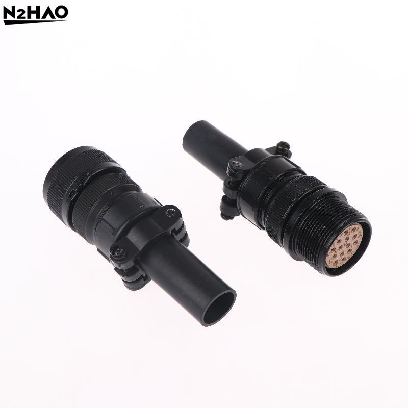 14 Pin Male/Female Metal Connector 136961 141162 For Miller TIG 1PC Welders Metal Construction And Remote Current Control