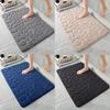1pc Soft and Comfortable Memory Foam Bath Rug