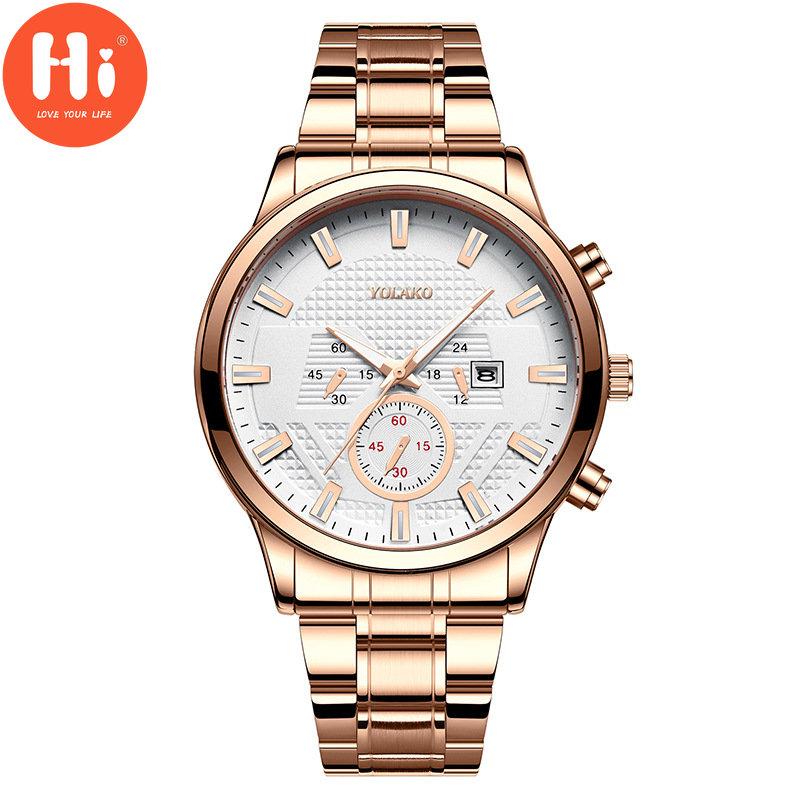 

Привет модные мужские часы спортивные часы роскошные мужские кварцевые наручные часы мужской подарочный браслет