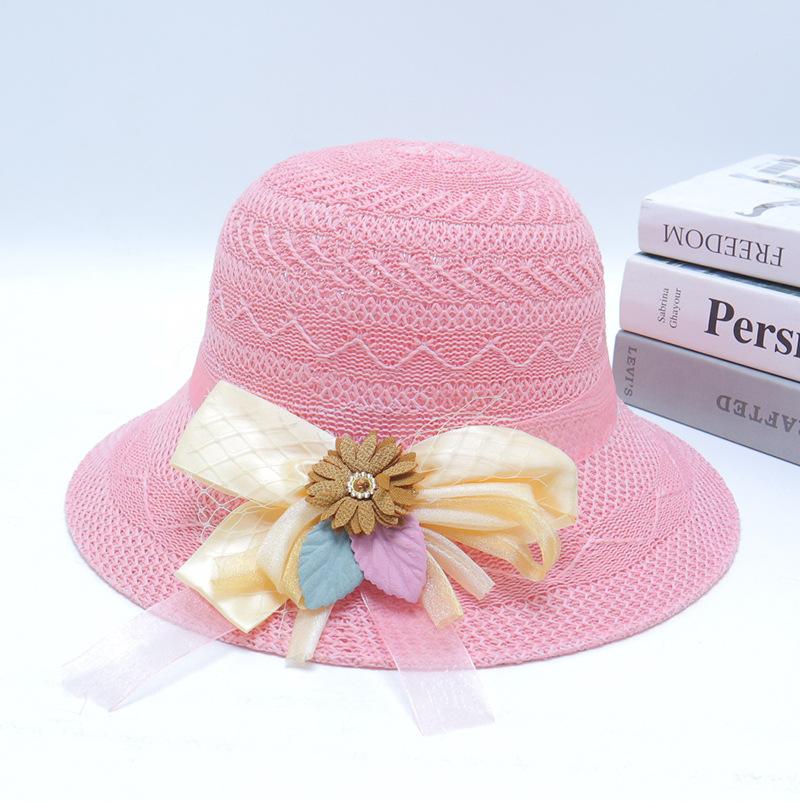 Straw Straw Hat Women's Big Eaves Beach Hat Summer Shading Sun Hat Outdoor Travel Seaside Spring and Autumn Versatile
