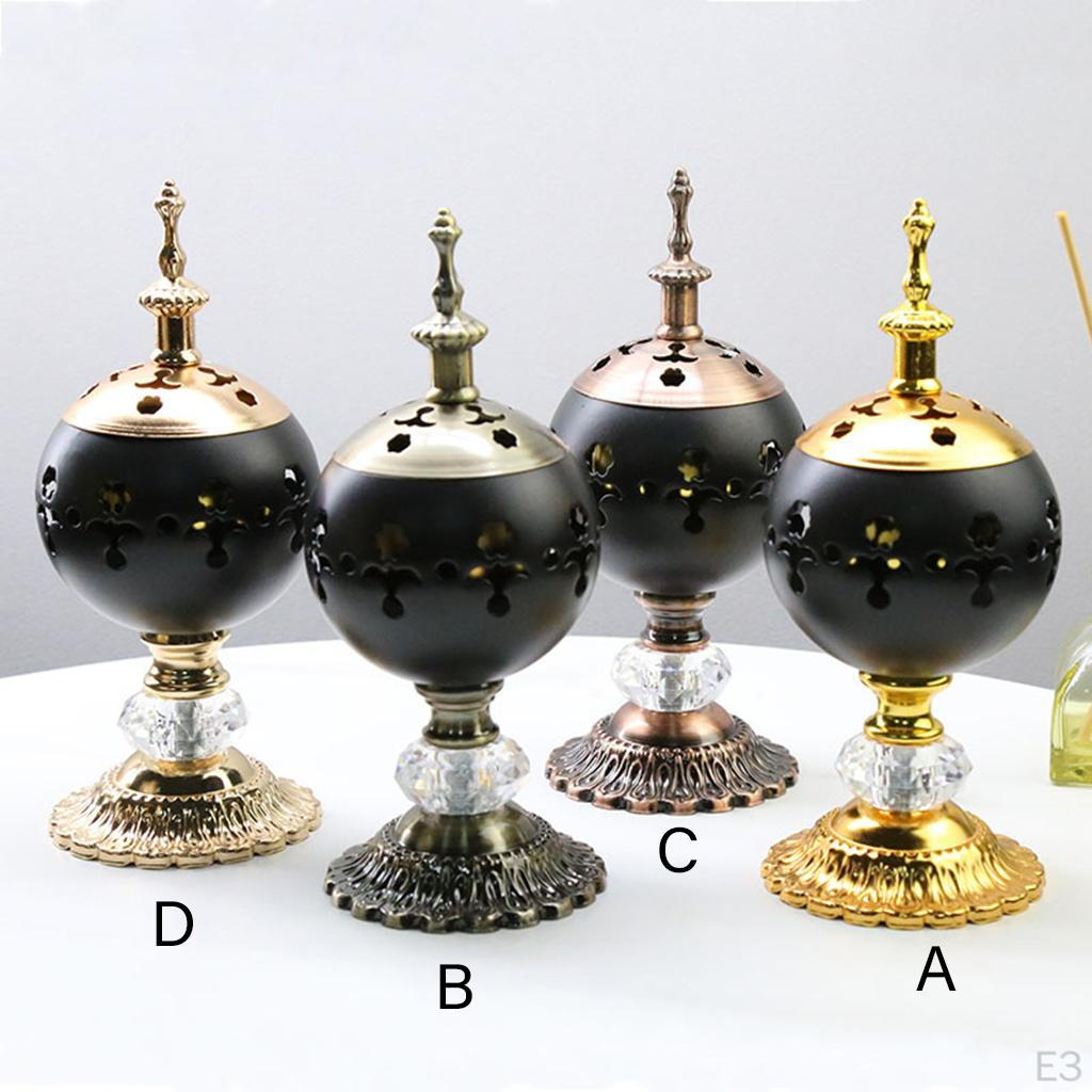 Burner Hollow Censer Holder Crafts for Home Living Room Decor Ornaments