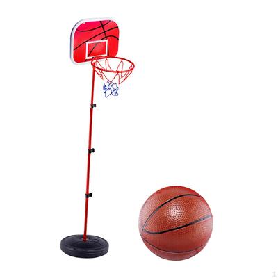 Kids Basketball Hoop Family Games Set Portable Game Toy Adjustable Height for