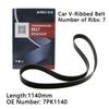 Curea striată PK 7PK1140 pentru transmisia mașinii Pentru Nissan Tiida 1.6L 2007-2012 NV200 2010 MICRA III 2005-2010 CUBE NOTE 11720ED00C