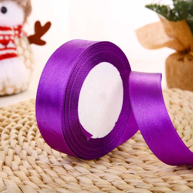 2.5Cm Polyester Webbing, Cake Gift Packaging Bouquet Material Fruit Ribbon Ribbon