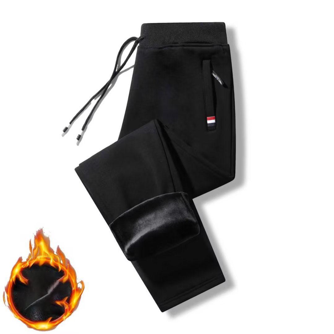 

Мужские зимние повседневные брюки Мужские утепленные флисом толстые спортивные штаны Теплые брюки свободного кроя Большой размер XXXXL