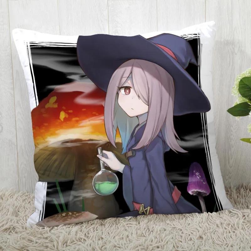 Little Witch Academia Pillow Cover Customize Pillowcase Modern Home Decorative Pillow Case For Living Room