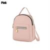 Fashion Business Small Shoulder Bag Mini Backpack Waterproof PU Daypack