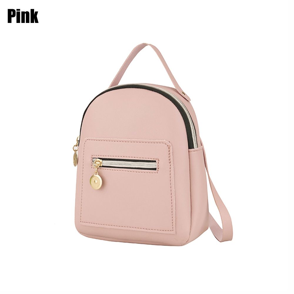 Fashion Business Small Shoulder Bag Mini Backpack Waterproof PU Daypack