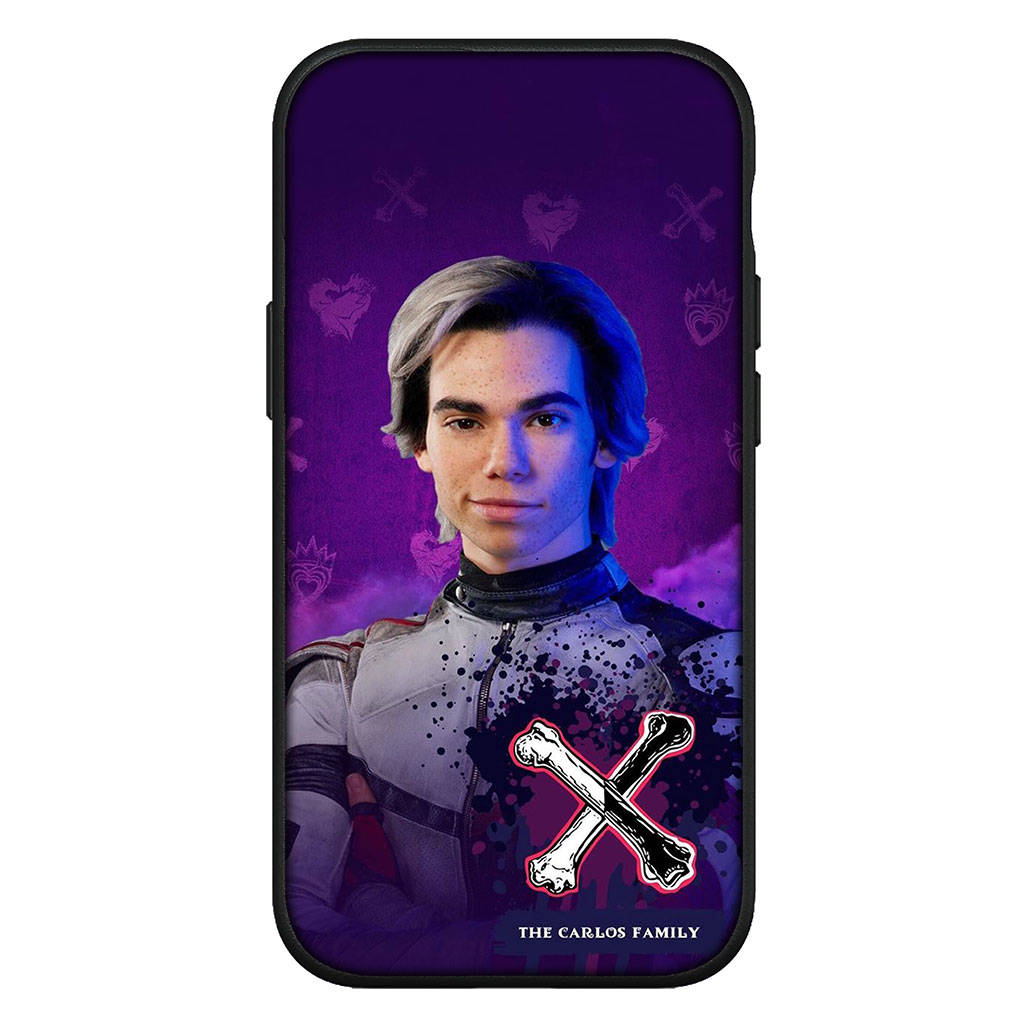for Samsung Galaxy S24 S23 iPhone 16 15 14 Xiaomi Redmi Note 13 12 11 10 8 Plus 9 Pro Max X XR A16Phone Case Cartoon Descendants OPPO Huawei Cover