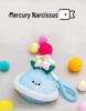Planet Baby Plush Keychain - Cute Vegetable Pendant for Girls