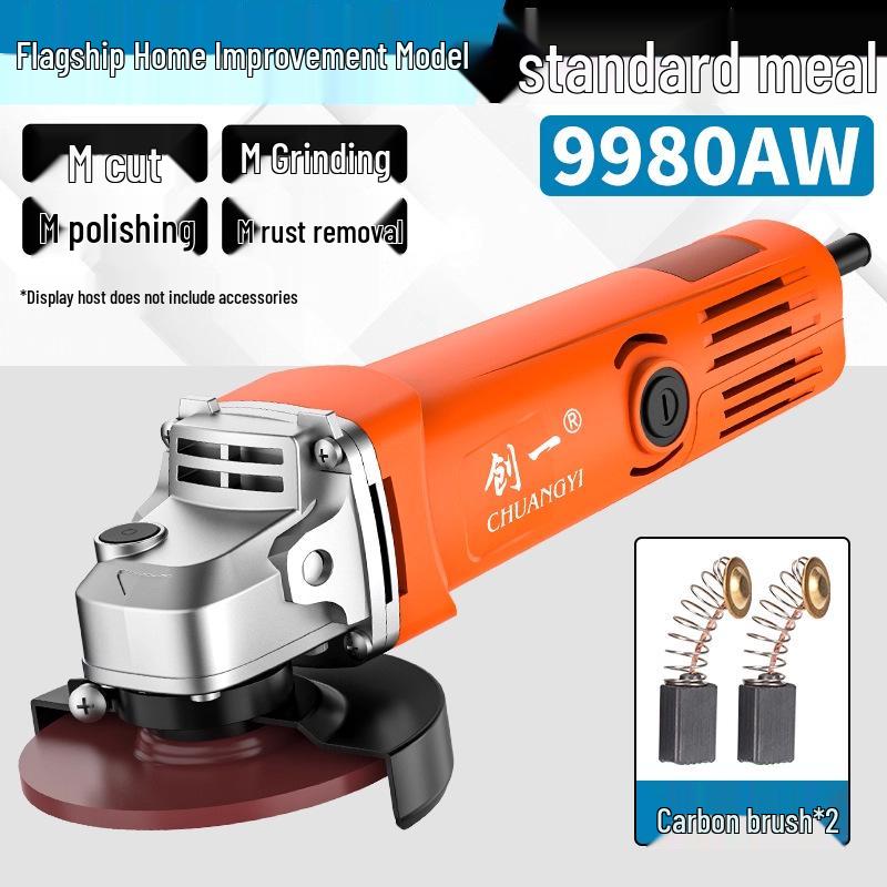 

Electric Handheld Angle Grinder and Polisher for Cutting and Polishing Tiles