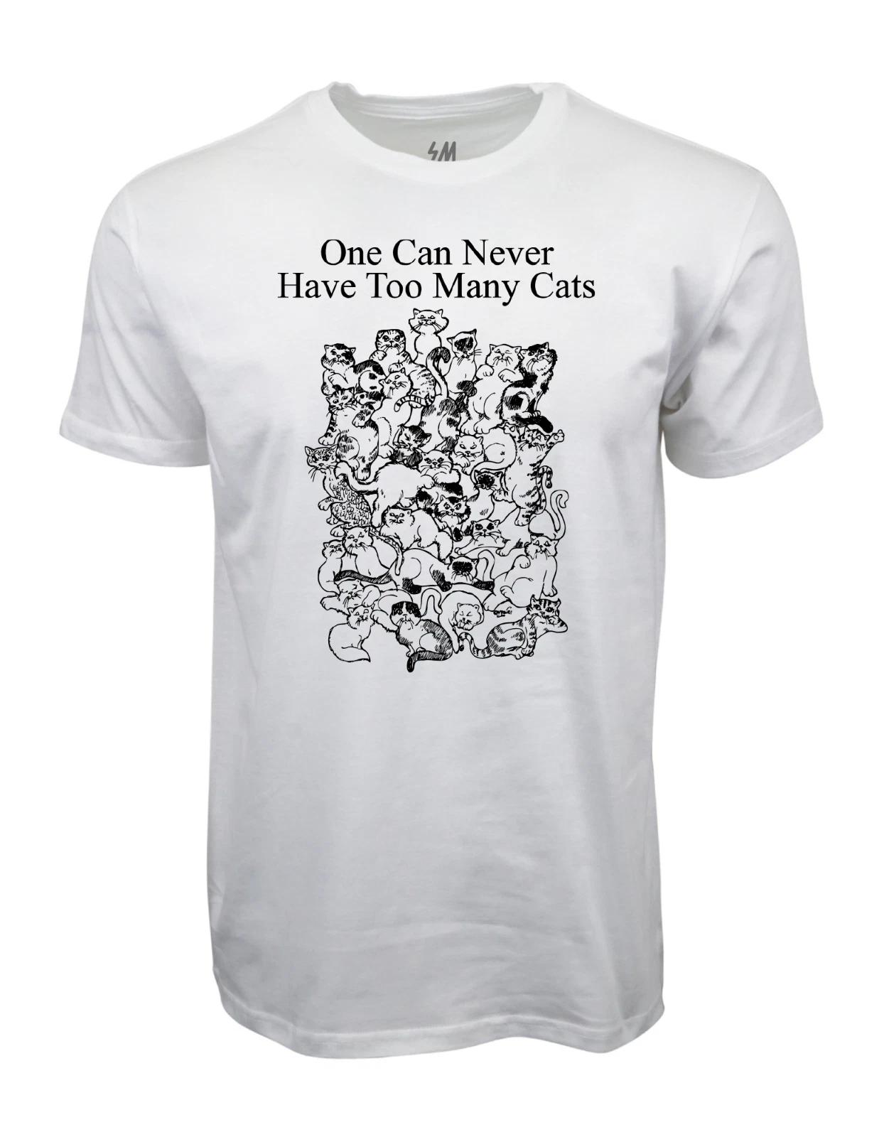 One Can Never Have Too Many Cats Graphic T shirt XS