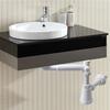 Standard Sinks Wall-Mounted Drainpipe White Flexible Sink Trap  Kitchen Installation