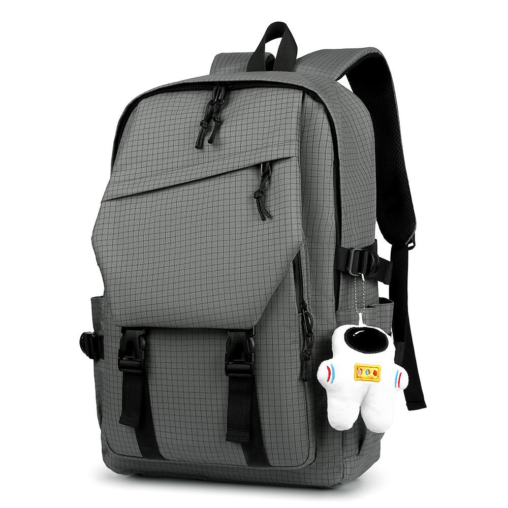 Schoolbag large capacity school bag men and women computer commuting travel lightweight middle school students backpack training printing logo