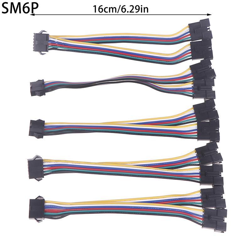 2Pin 3Pin 4Pin 5Pin 6Pin Led Splitter Connector Jst Sm Male Female Wire Cable For Ws2812 Ws2811 Sk6812 Rgb Rgbw Led Strip