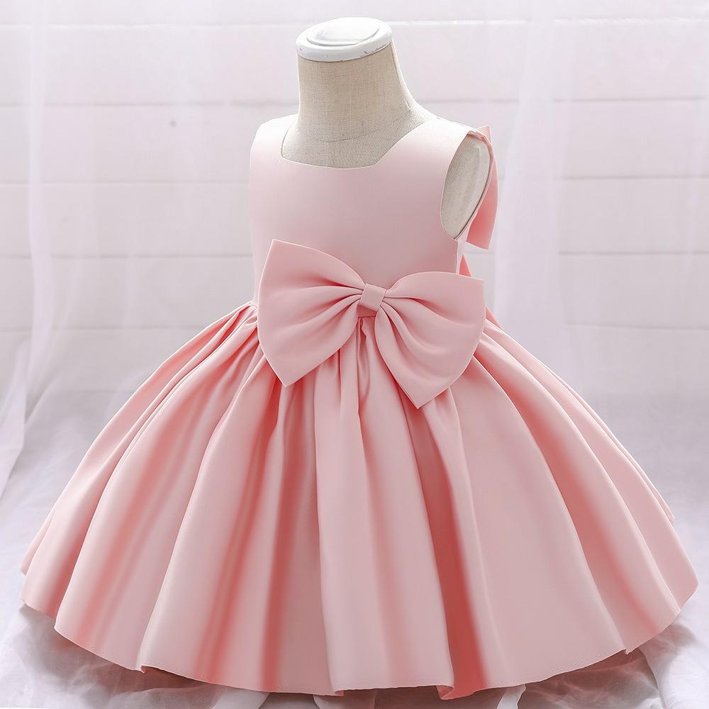 Girls' Skirts, Children's Dresses, Princess Dresses, Satin Bows, Costumes, Catwalks, Children Gown