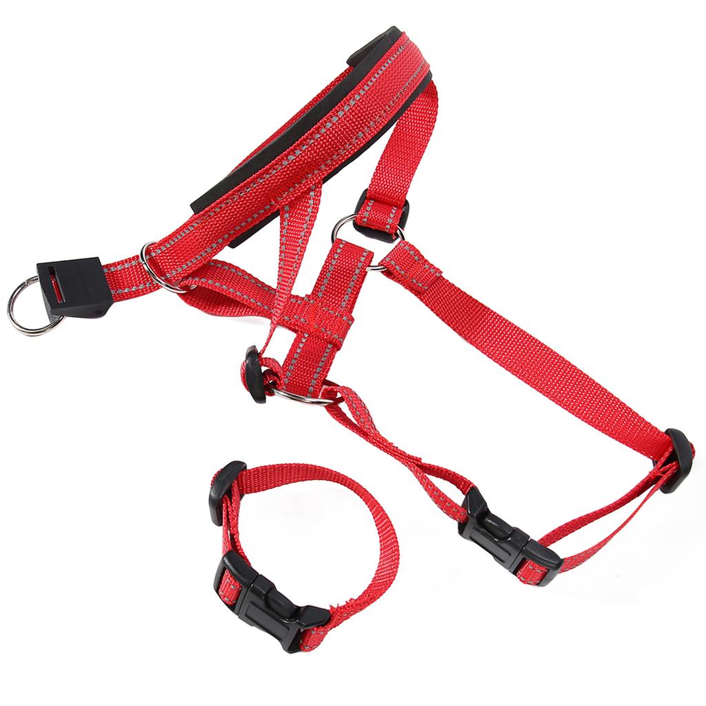 Headcollar Dog Muzzle Adjustable Breathable Prevent Biting Barking Chewing Dog Mouth Guard Cover