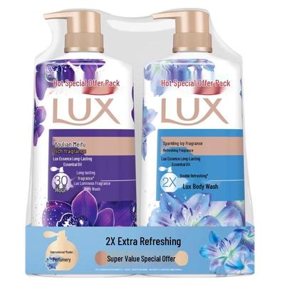 Lux Enchanting Lotus & Sparkling Ice Cool Shower Gel Set