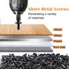 Stainless Steel Self-Tapping Screws Phillips Truss Head Countersunk Self-Drilling Screws Metal High Strength Screw Fastener